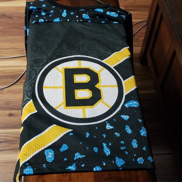 2X HOST PICK. Men's Boston Bruins 1 of a kind Jersey - Picture 2 of 6